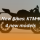 2023 New Bikes KTM teases 4 new models
