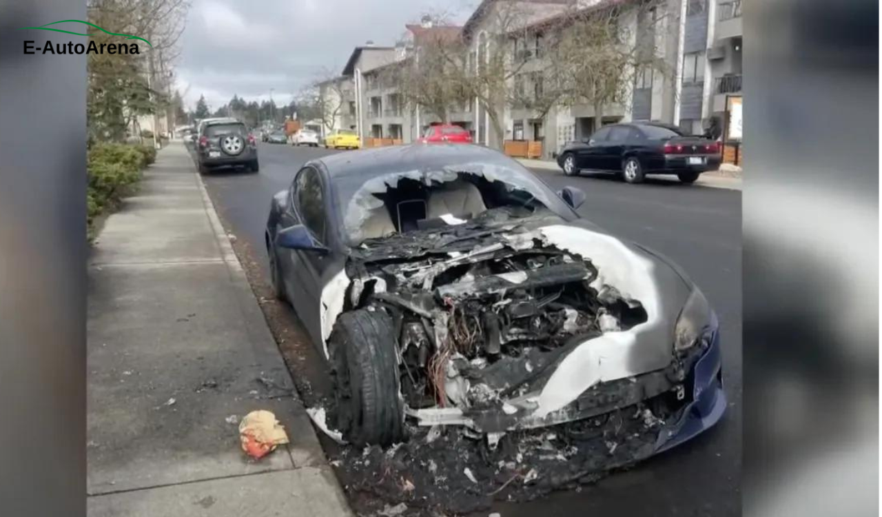 Police Initially Thought The Tesla Fire Was Battery-Related - However ...